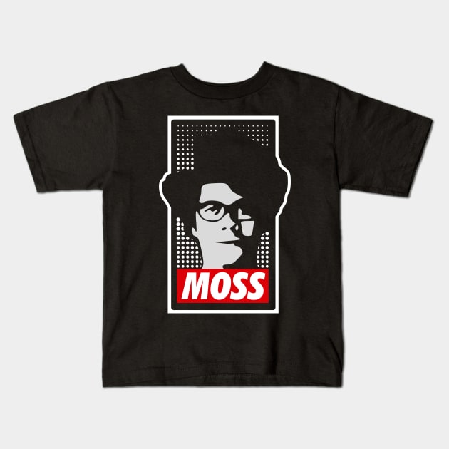 Maurice Moss: You Must Obey Kids T-Shirt by codeWhisperer